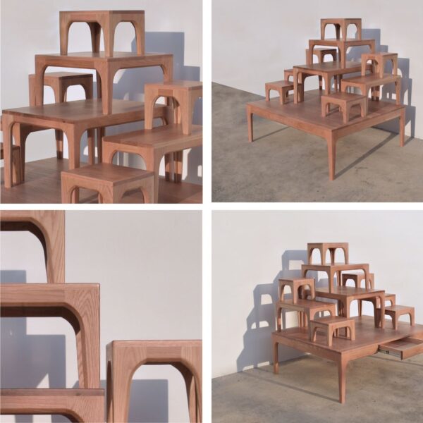 โต๊ะหมู่บูชา SET OF ALTAR Table9 - Image 2