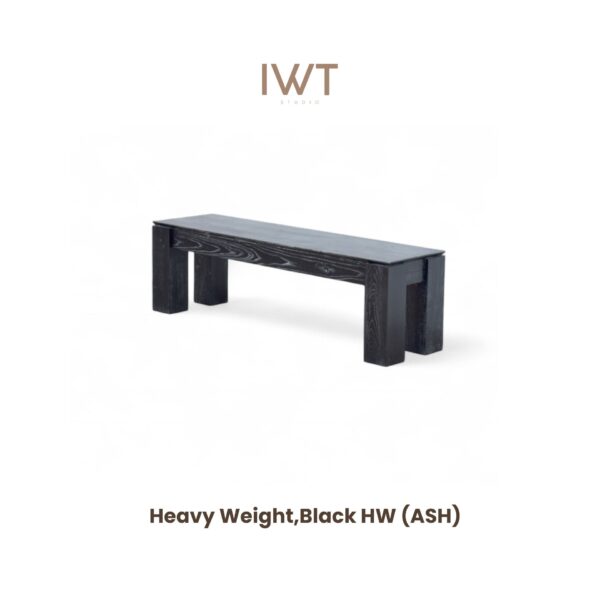 ม้านั่ง Heavy Weight,Black HW (ASH)