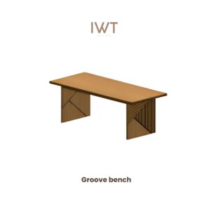 Groove bench